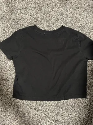 Cotton on black crop top S thumbnail 2