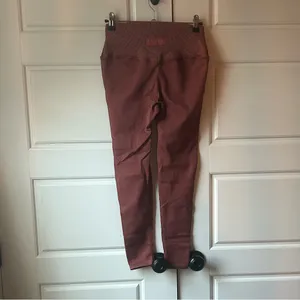 Balance Athletica Ribbed Leggings in Rust thumbnail 7