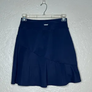 Baleaf Womens Navy Blue Active Skort Tennis Golf Skirt Pockets Size M NWT thumbnail 2