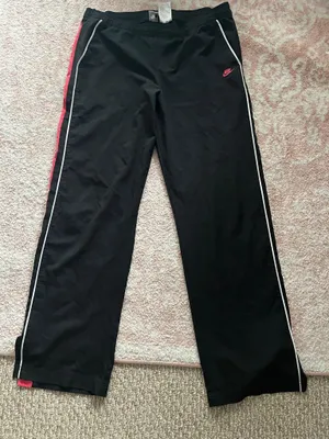 Black Nike Track Pants thumbnail 1