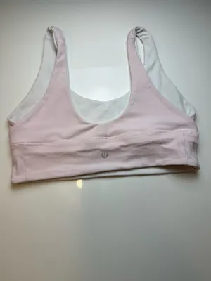 Lululemon Align reversible bra, white/pink Size 10‎ thumbnail 2