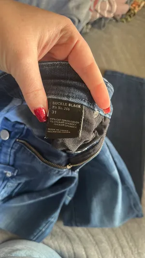 Buckle Black Skinny Jeans Fit No.256 thumbnail 3