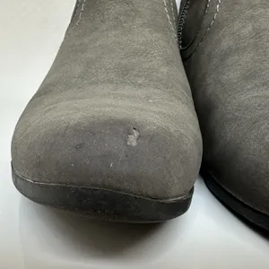 Cliffs White Mountain Tall Slouch Boots Womens 8M Faux Suede Gray Zip Up Indie thumbnail 9