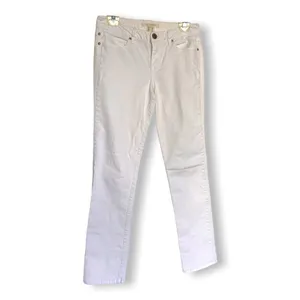 Life in Progress Womens Jeans Size 28 White‎ Denim Cotton Spandex Stretch Skinny thumbnail 3