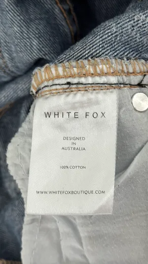 White Fox Boutique Denim Shorts thumbnail 4