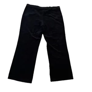 Ralph Lauren Women’s Velvet Sweat Pants XL‎ Wide Leg thumbnail 2