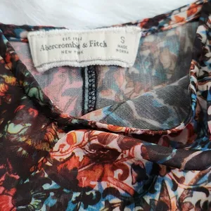 Abercrombie -217 floral paisley print layered cami‎ Small thumbnail 3