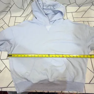 American Eagle Nirvana Hoodie XS Blue‎ Graphic Band Sweatshirt Lived-In thumbnail 6