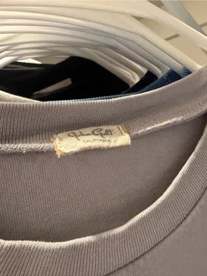 Brandy Melville Light Blue Short-Sleeve Crewneck Tee thumbnail 3
