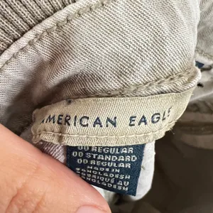 American Eagle Women's Green Cargo Pants Sz 00‎ Utility Streetwear Y2K thumbnail 5