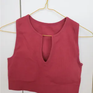 Long line sports bra top Red Size L thumbnail 2