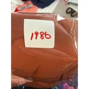 Skims Fits Everybody Long Sleeve Maxi Dress Rust Copper Orange‎ Medium Bodycon thumbnail 6