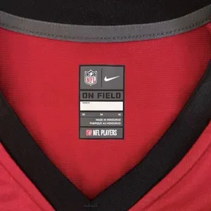 Nike Atlanta Falcons Tubbs #0‎ Womens Red NFL Football Jersey thumbnail 4
