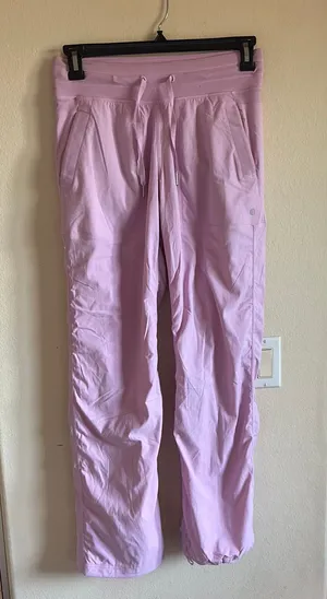 Lululemon Dance Studio Joggers Lined Mid-Rise Strawberry Milkshake 6 thumbnail 1
