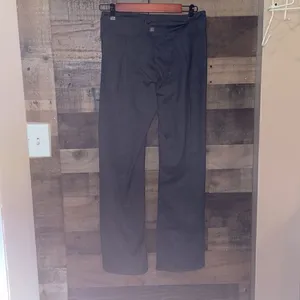 Zobha Charcoal Gray Flare Yoga Pants thumbnail 4