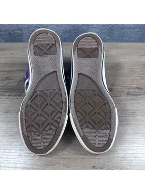 Converse All Star Purple High Top Sneakers Size 6 Womens Classic Canvas Lace-Up thumbnail 6