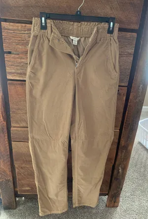 American Eagle corduroy khaki jeans thumbnail 1