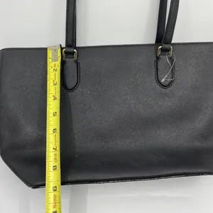 Kate Spade Black Large Saffiano Leather Tote Bag thumbnail 6