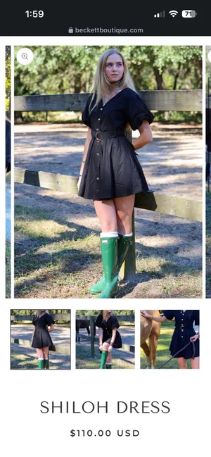 Beckett Boutique Shiloh Dress thumbnail 2