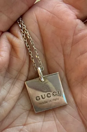 Gucci Sterling Silver Necklace thumbnail 1