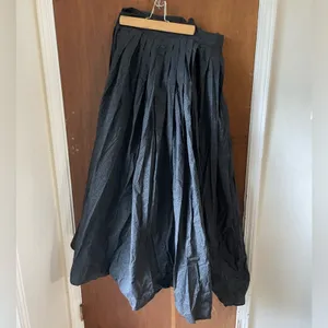 Victorian cotton skirt black Size L thumbnail 6