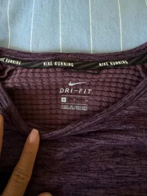 Nike dri fit long sleeve running top thumbnail 3