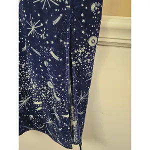 Urban Outfitters Womens Blue‎ Velvet Rooftop Constellation Midi Dress Small thumbnail 4