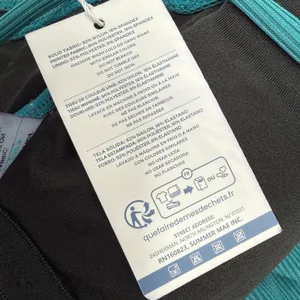 Summer Mae Maternity Swimsuit SZ Medium One Piece Teal Rib Ruffle V Neck NWT thumbnail 5