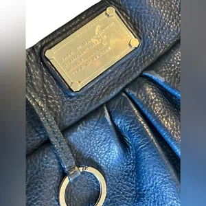 XL Blue Marc by Marc Jacob’s blue satchel purse‎ thumbnail 2
