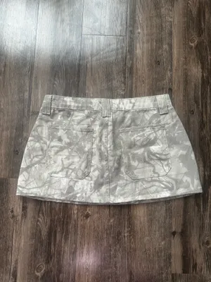 Camo mini skirt Gray Size 9 thumbnail 4