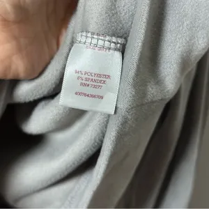 SO The Lounge Life Softest Hoodie Fleece Gray Cropped‎ Size Small. thumbnail 4