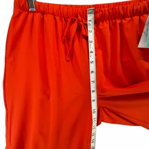 Willit Wide Leg Pants‎ Womens S Red Orange Pull On Loose Beach Resort UPF 50+ thumbnail 9
