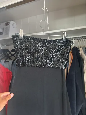 Long Black Dress thumbnail 14