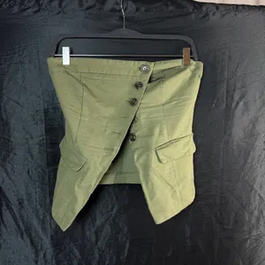 Vintage Y2K army tube top thumbnail 4