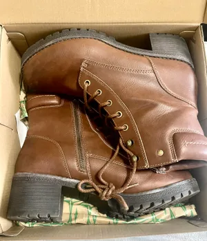 EastLand Brown Combat Boots thumbnail 6