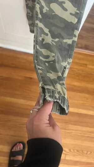 American Eagle Camo Jeggings High-Rise thumbnail 3