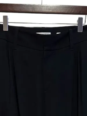 Vince black high rise waist career office business casual trouser pants 2 thumbnail 5