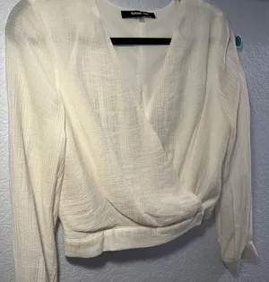 White Long sleeve Blouse thumbnail 3