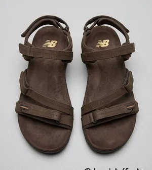 New Balance Maya Sandals Brown Nubuck Straps Comfort Arch Outdoor 9 thumbnail 1