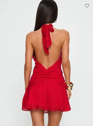 Princess Polly Romper Red thumbnail 3