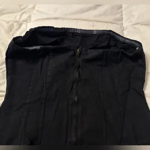 HYFVE Classic Black Strapless Denim Dress - NWOT - Size L thumbnail 7