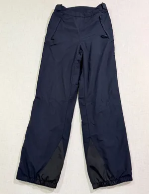 Vintage Patagonia Women’s 12 Full Side Zip Ski Snowboard Shell Pants Black Laven thumbnail 1
