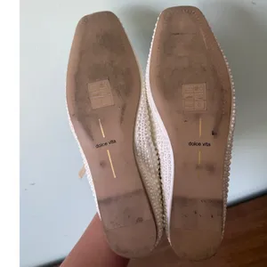 Dolce Vita 9.5 Womens Satin Reyes Pearl Strappy Mary Jane Ballet Flats thumbnail 12