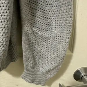 EILEEN FISHER Light Gray Jacket with hood. thumbnail 5