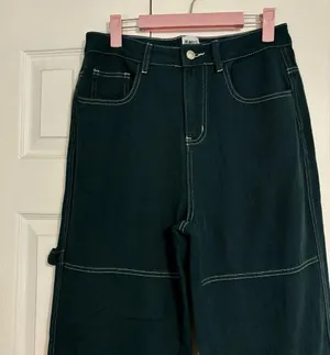 Princess Polly Copeland Jeans Green thumbnail 6