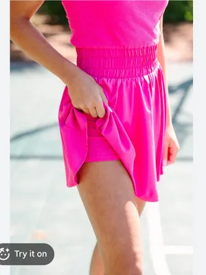 3/20 Size Small pink ladies athletic wear tennis dress(shorts) thumbnail 11
