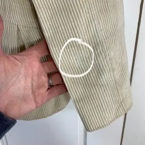 Vintage 70s Tan Corduroy‎ Blazer Jacket Academia Retro Preppy Women's Size 5/6 thumbnail 9