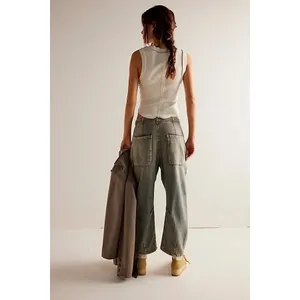 FREE PEOPLE We The Free Osaka Jeans spearmint size 29 NWT boho indie thumbnail 2