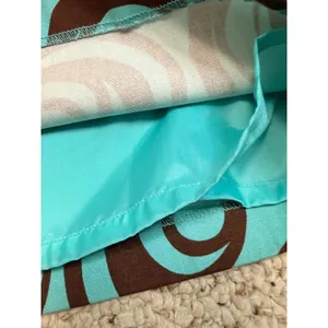 Y2K 2000s Turquoise Brown Swirl A-Line Dress Jessica Howard NWT 10 thumbnail 11