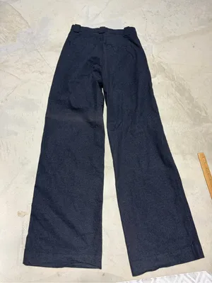 AG Navy Wide-Leg Dress Pants 26 thumbnail 11